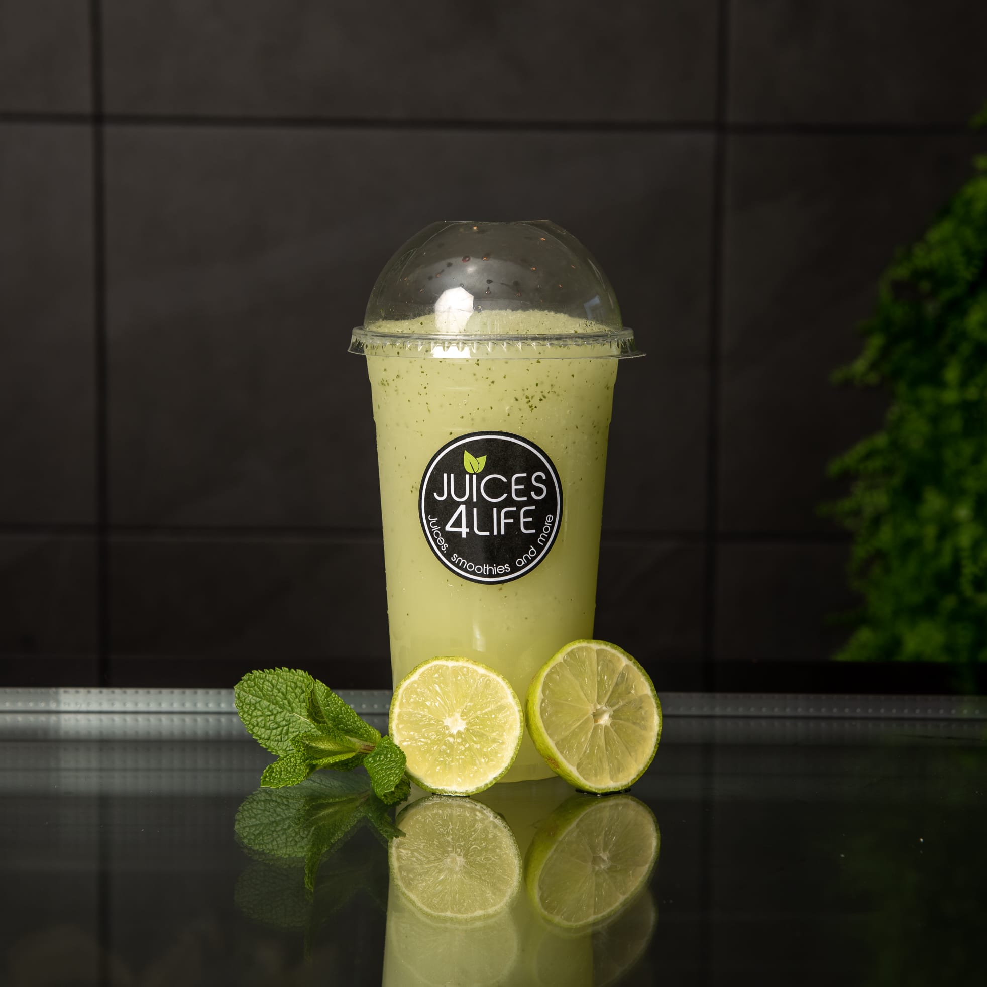smoothie, lime
